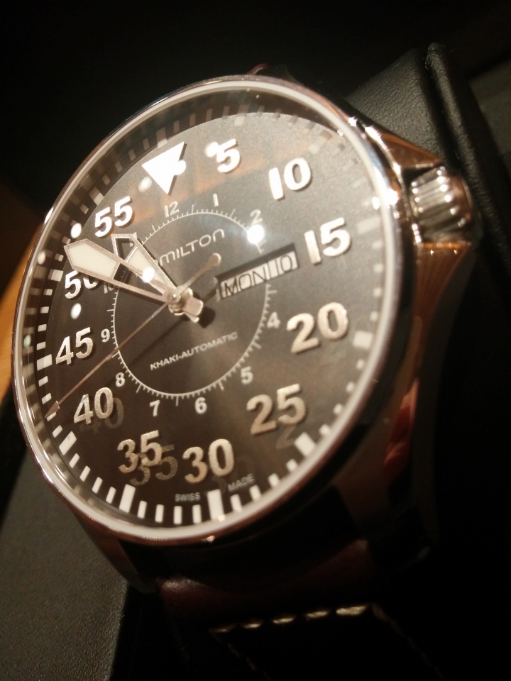 [開箱]遲來的功課-Hamilton Khaki Pilot 46mm