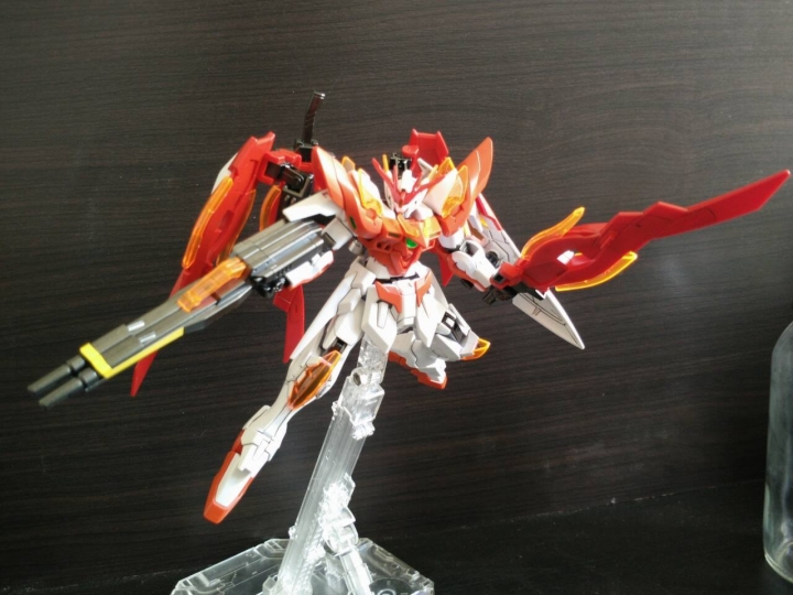 HG 1/144 飛翼零式 炎+CUSTOM KIT