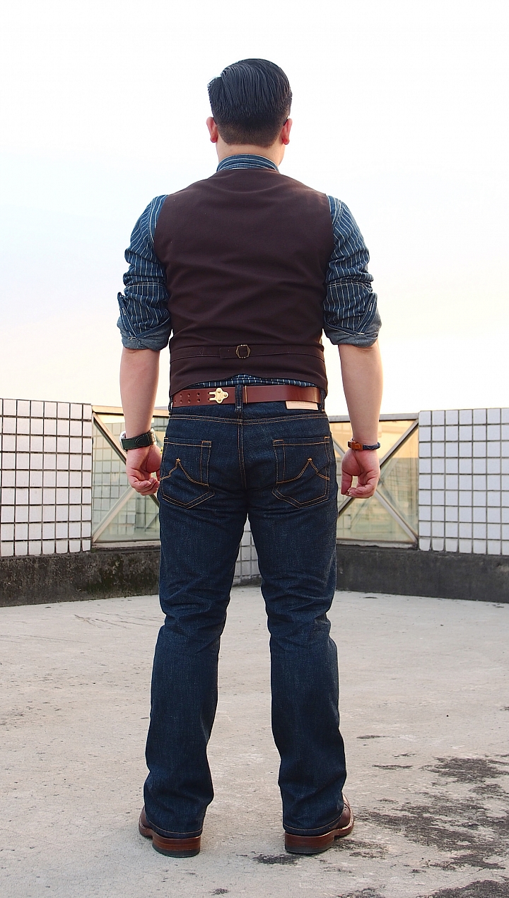 [矮子救星]Jeansda Fenrir Bootcut 原色靴型褲