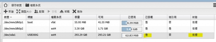 raspberry pi 打造家用 NAS openmediavault