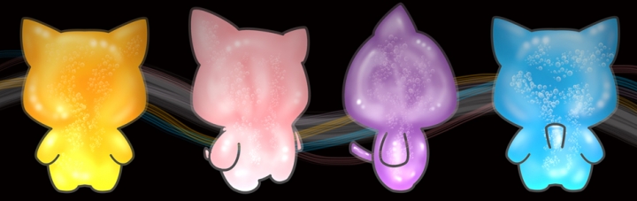 【繪圖】新作!部落格開張banner--Soda cats蘇打貓!