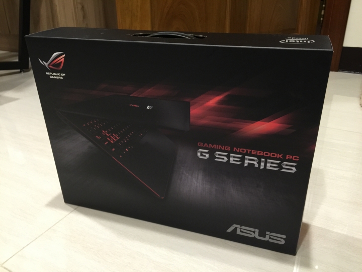 G551JM開箱