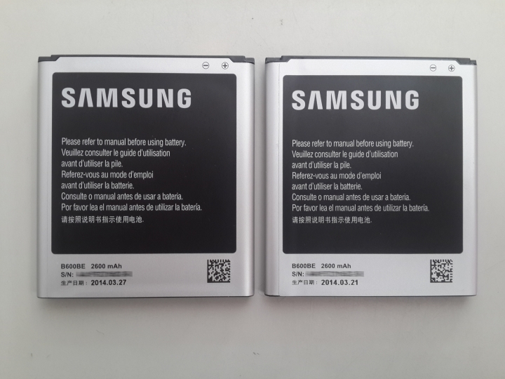 在SAMSUNG三星買的電池包裝上寫韓國生產，電池卻是中國製