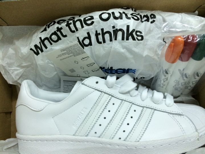 [簡易開箱]MARK GONZALES x ADIDAS ORIGINALS SUPERSTAR 80S