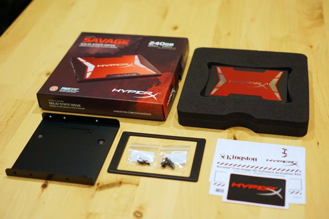 金士頓 HyperX Savage 240G SSD ?! [開箱]