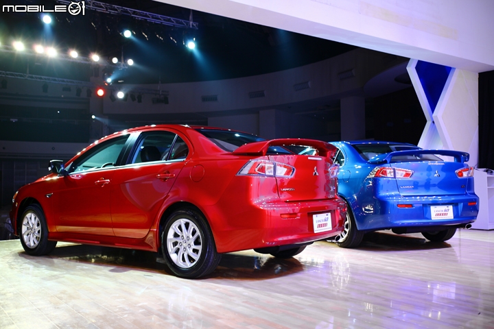[採訪]紅藍雙彩炫目登場  Mitsubishi Lancer iO炫彩菱格版限量發表
