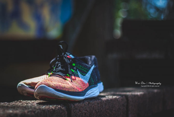 Nike Lunar 3 Flyknit 曬照