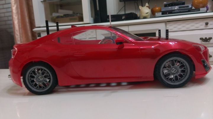 我的第1輛1/10電房車 Toyota 86