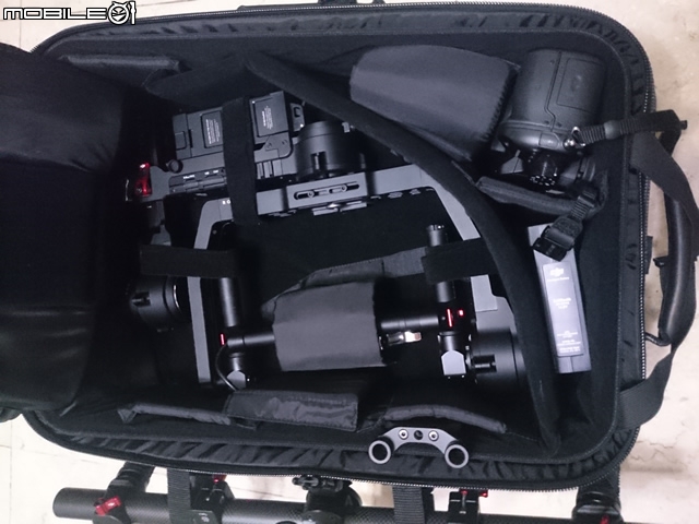 Dji Ronin外出攜行箱瘦身成功