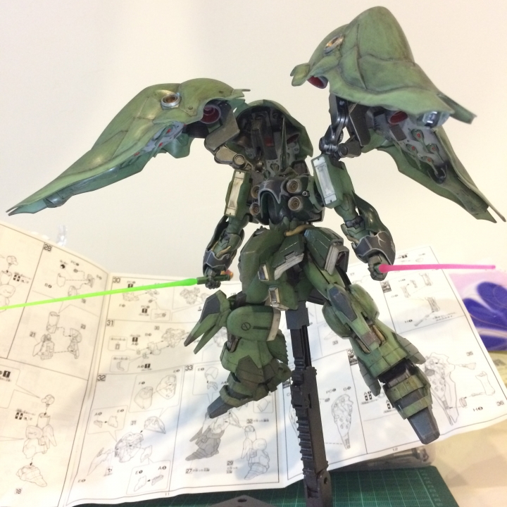 HGUC-剎帝利,改造完成