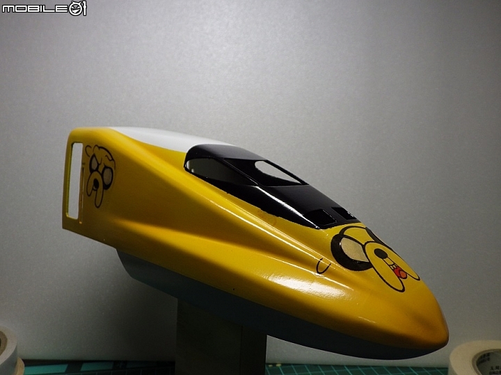 高鐵老皮歡樂列車模型製作