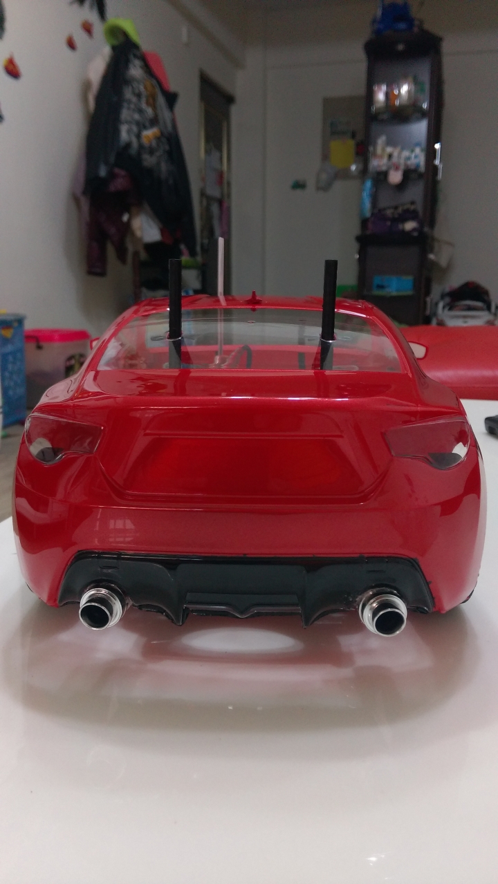 我的第1輛1/10電房車 Toyota 86