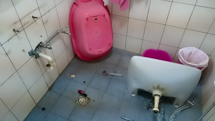 自家浴櫃DIY