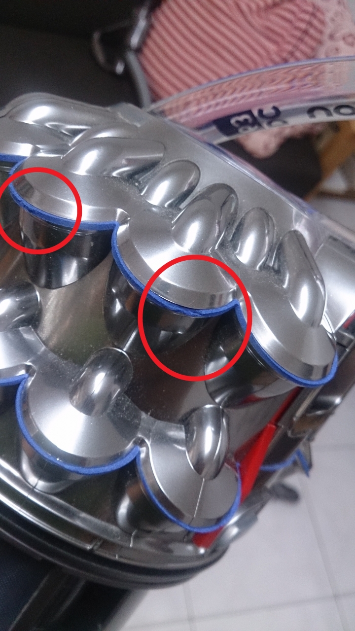 購買Dyson dc63 未滿一年 有人遇到這樣嗎?