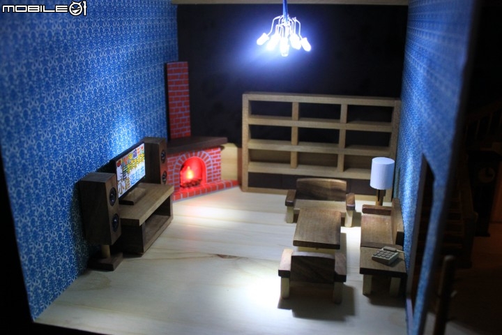 [硬漢工作室] 音樂書架娃娃屋