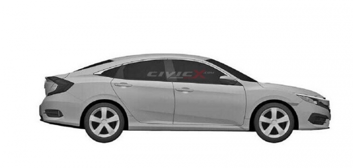 十代喜美申報圖流出！！！！（Civic X)