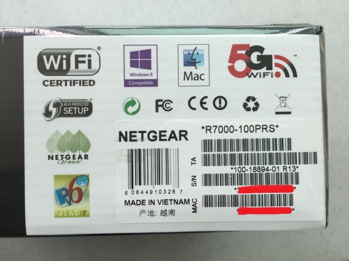 netgear r7000開箱及簡單測試