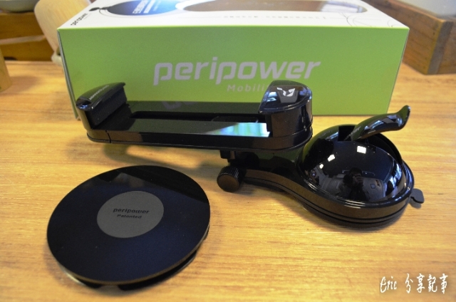 [分享.心得] iPad mini 2 LTE 的導航車架 --- peripower ORCA 2 II 任易黏萬用支架(圖多慎入)