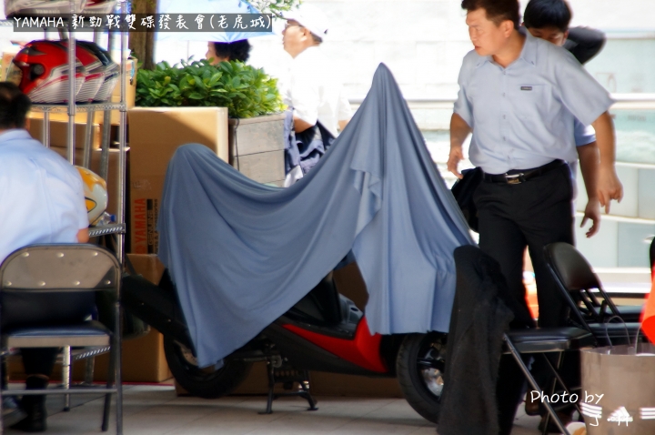 YAMAHA新勁戰雙碟發表會IN台中老虎城(圖多)