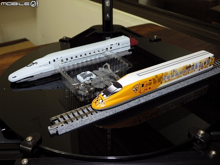 N規高鐵老皮歡樂列車1號車模型製作