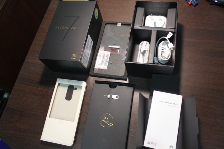 華為港版高配 ASCEND MATE7 開箱