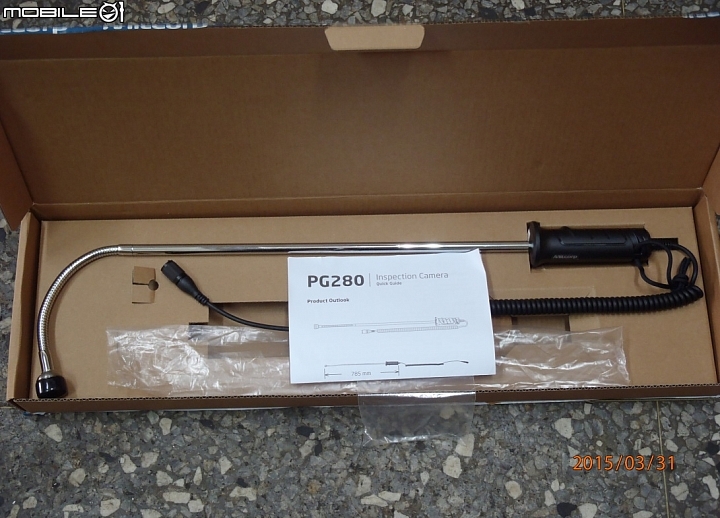 Mitcorp F500 工業用內視鏡組開箱試用