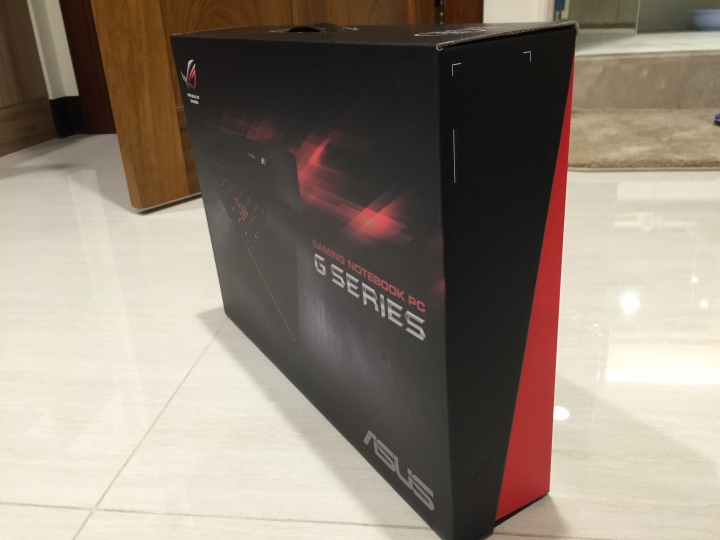 G551JM開箱