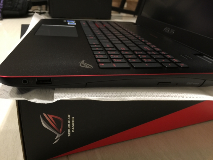 G551JM開箱