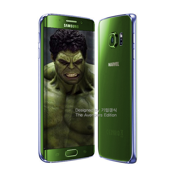 Galaxy S6推復仇者聯盟 顏色真漂亮.....有點太早買