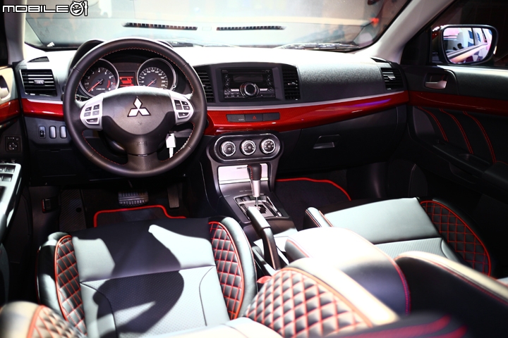 [採訪]紅藍雙彩炫目登場  Mitsubishi Lancer iO炫彩菱格版限量發表