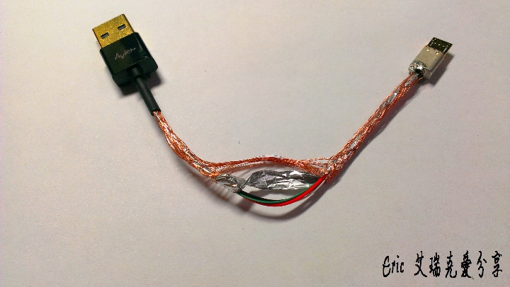 [分享.拆解] Avier Micro USB 傳輸充電線 扒皮去殼 內部實況 (圖多慎入)