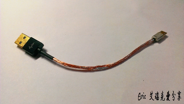 [分享.拆解] Avier Micro USB 傳輸充電線 扒皮去殼 內部實況 (圖多慎入)