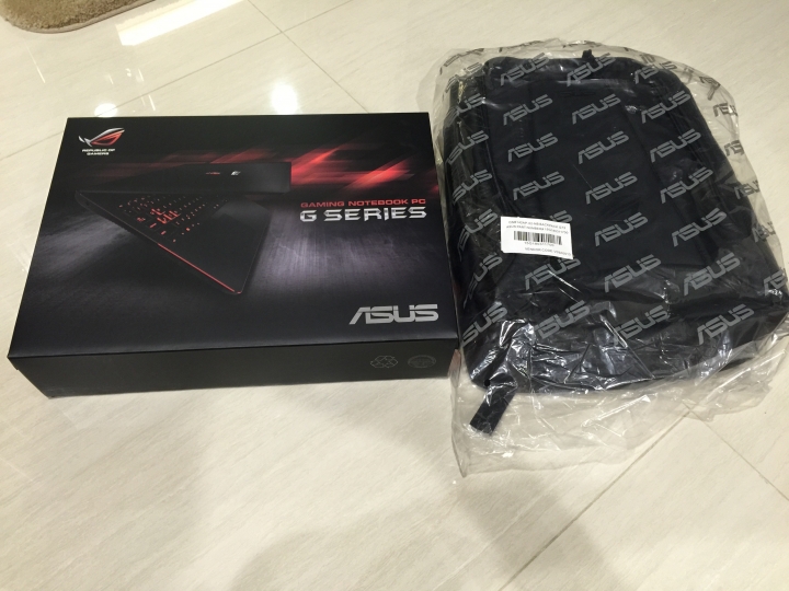 G551JM開箱