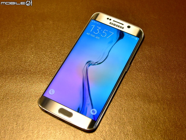 【開箱】Samsung Galaxy S6 Edge 琥珀金外觀開箱
