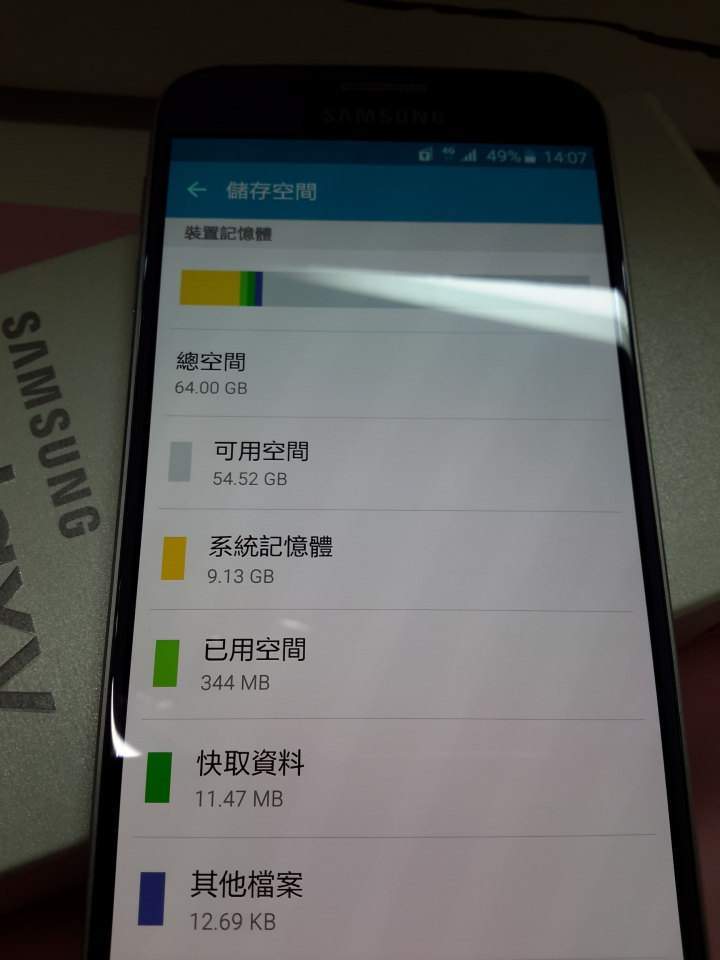 Galaxy S6 64G深藍開箱