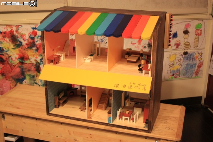 [硬漢工作室] 音樂書架娃娃屋