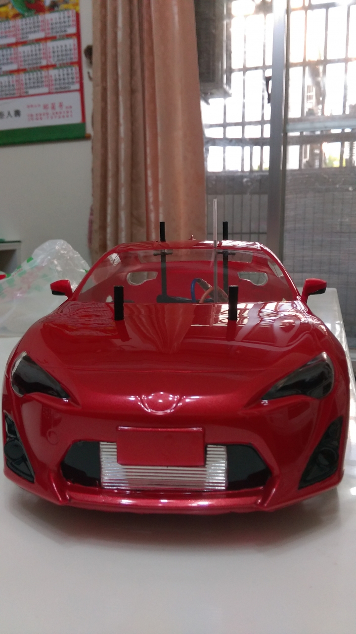 我的第1輛1/10電房車 Toyota 86