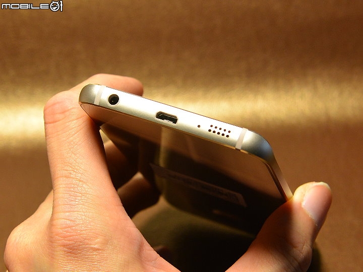 【開箱】Samsung Galaxy S6 Edge 琥珀金外觀開箱