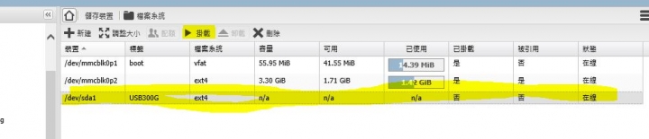 raspberry pi 打造家用 NAS openmediavault