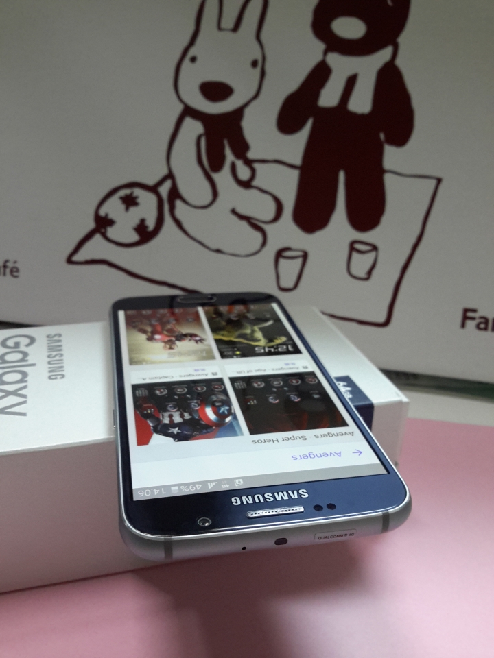 Galaxy S6 64G深藍開箱