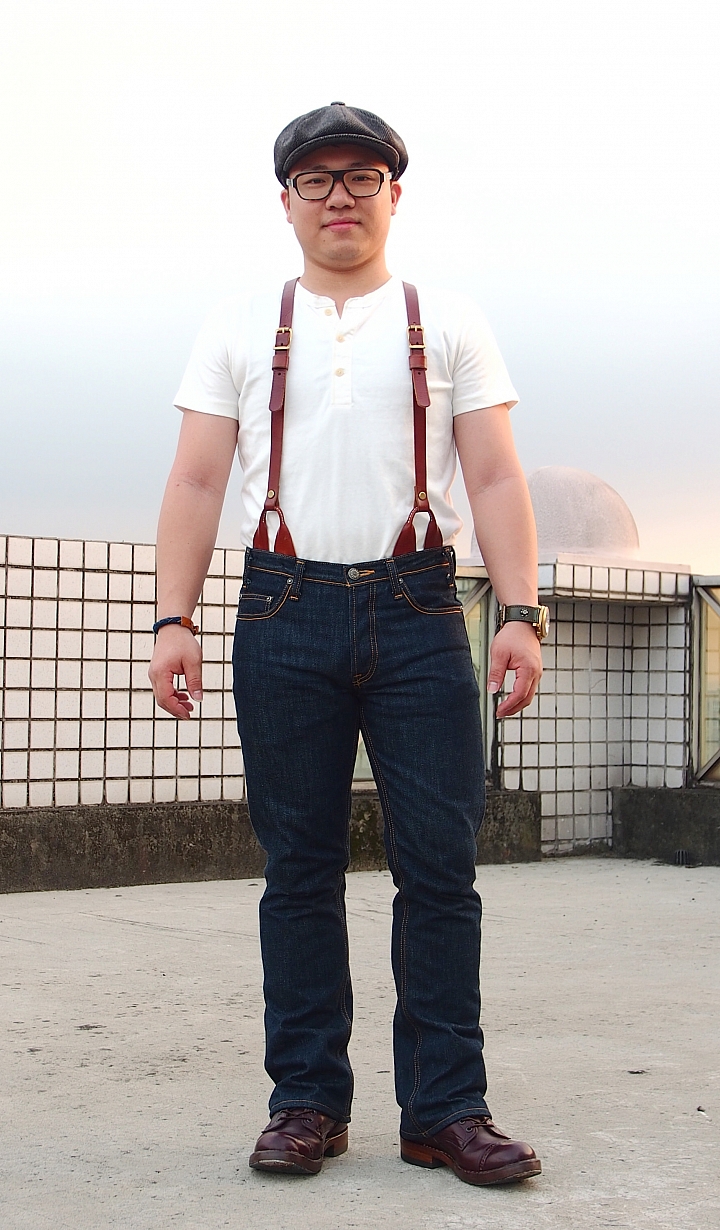 [矮子救星]Jeansda Fenrir Bootcut 原色靴型褲