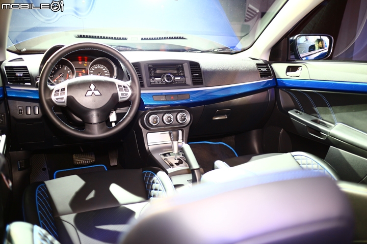 [採訪]紅藍雙彩炫目登場  Mitsubishi Lancer iO炫彩菱格版限量發表