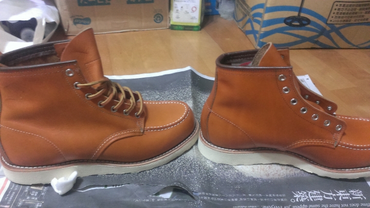 Red Wing開箱上油