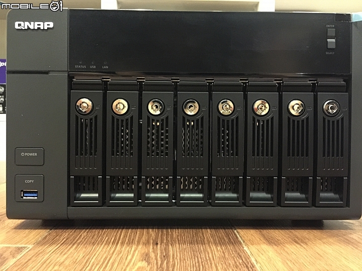[開箱]非常不專業分享QNAP TVS-871 Turbo vNAS