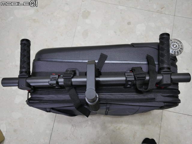 Dji Ronin外出攜行箱瘦身成功