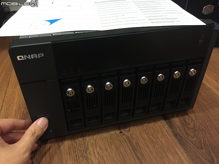 [開箱]非常不專業分享QNAP TVS-871 Turbo vNAS