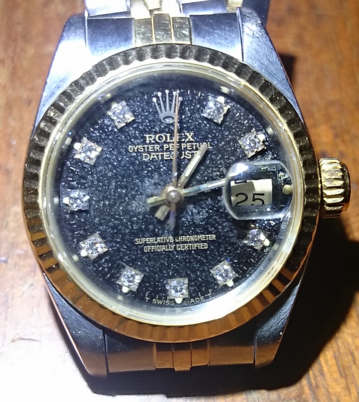 ROLEX退色