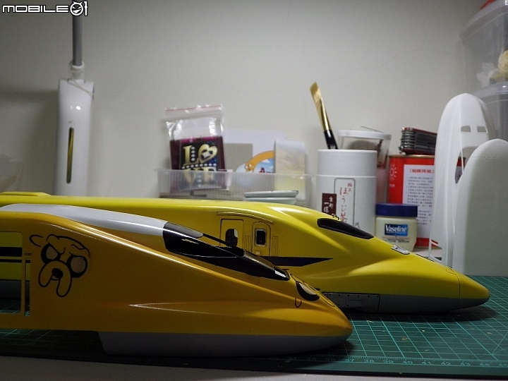 高鐵老皮歡樂列車模型製作