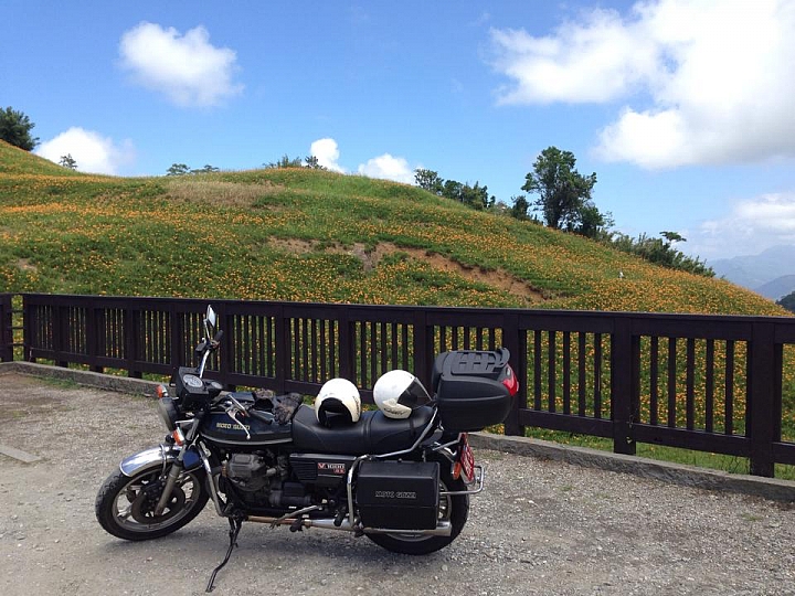 Taiwan Moto Guzzi Day 2015 in 日月潭 ＆ 塔塔加