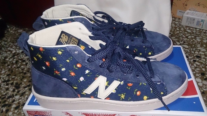 請幫小妹鑑定~新買New Balance CT891HN2 891 小碎花 深藍 是真?是假?(附多圖)